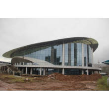 Prefab Estilo Nuevo Estructura de Acero Marco de Espacio Diseño de Estadio de Baloncesto